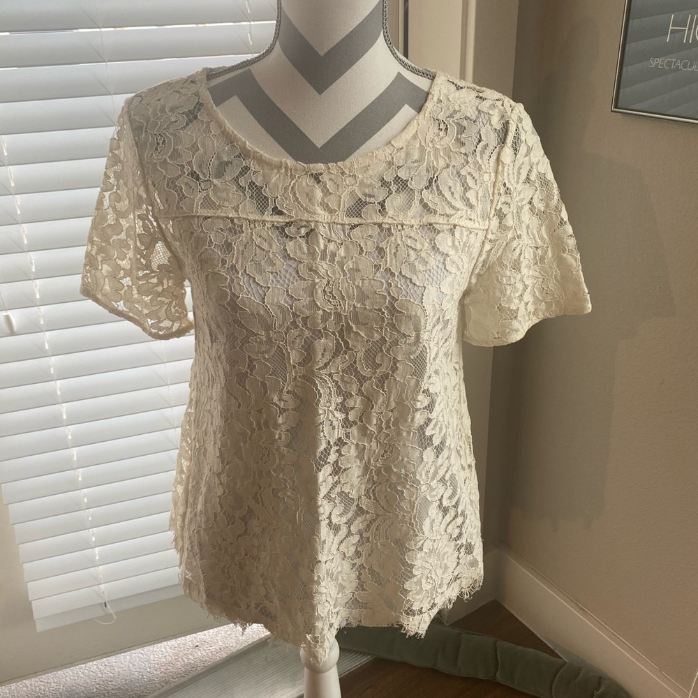 LOFT Lace Top